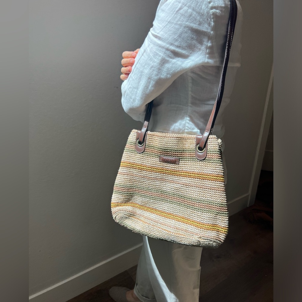 Rosetti Woven Shoulder Bag